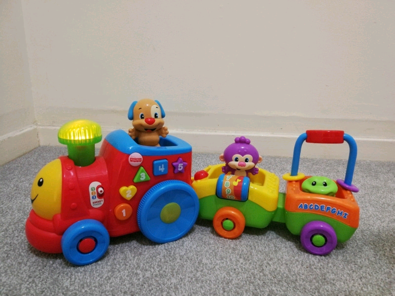 fisher price laugh and learn train